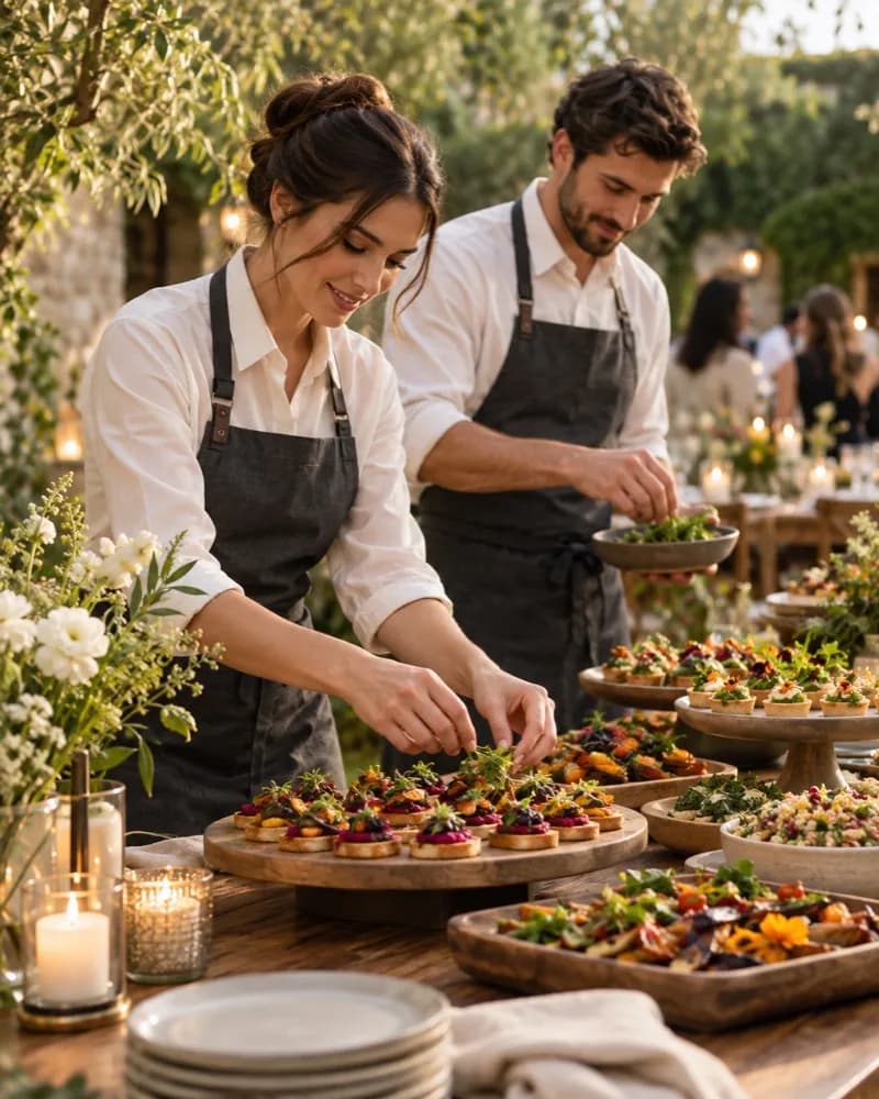 Dint+ catering service catalog artwork