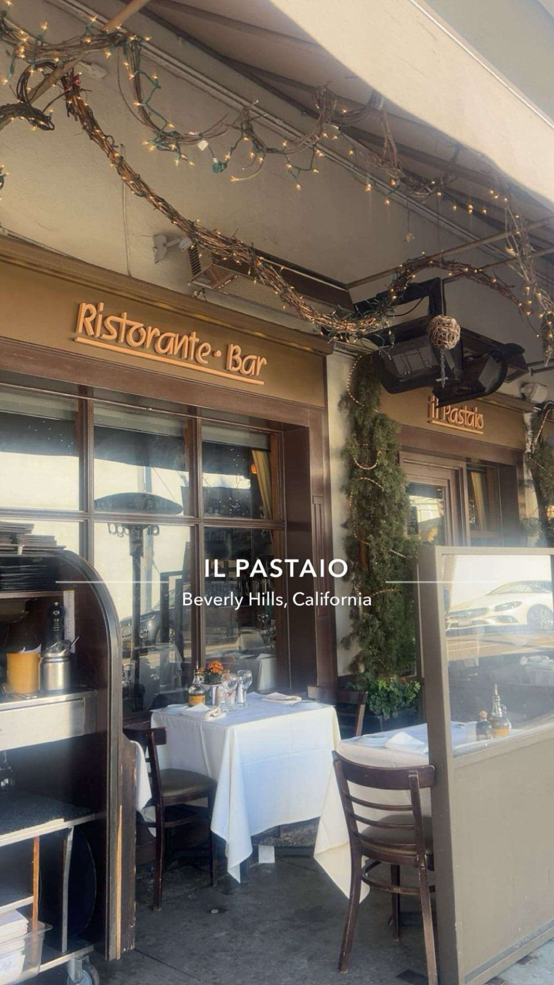 Il Pastaio, a restaurant in Beverly Hills